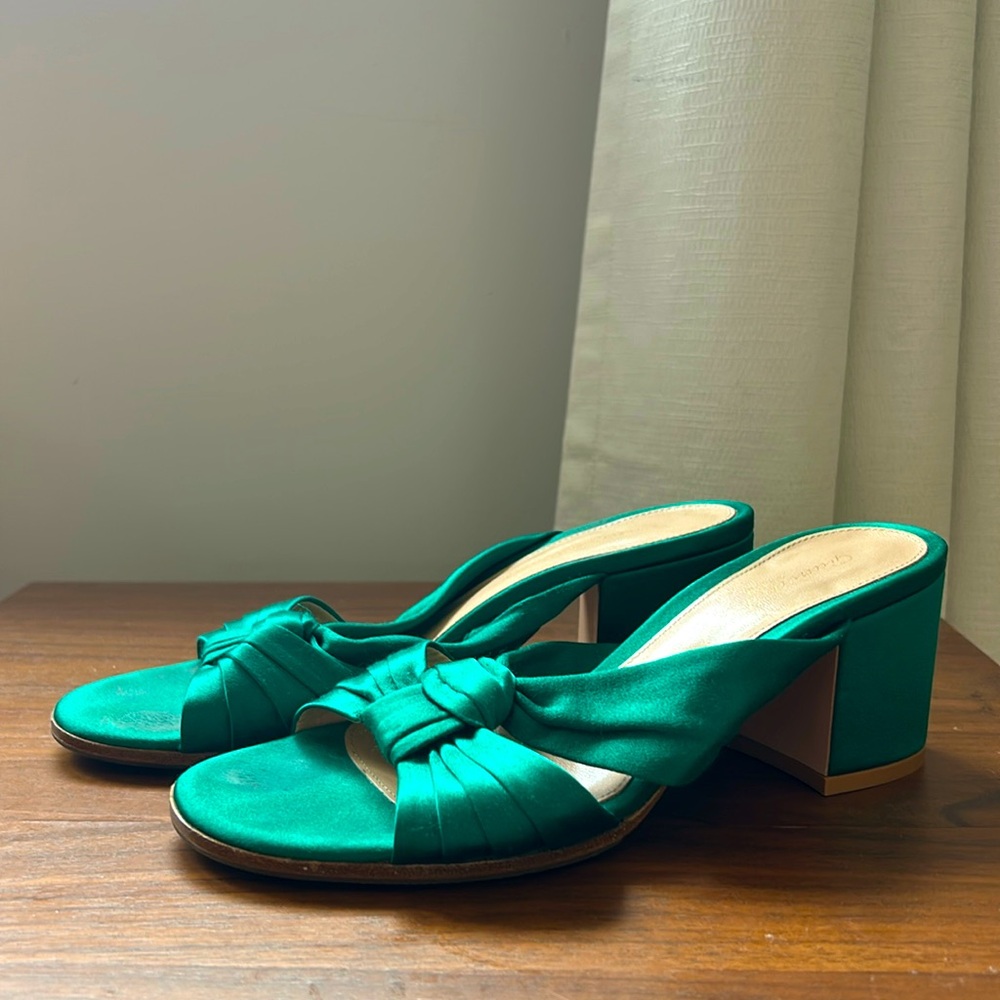 Gianvito Rossi Emerald Sandals